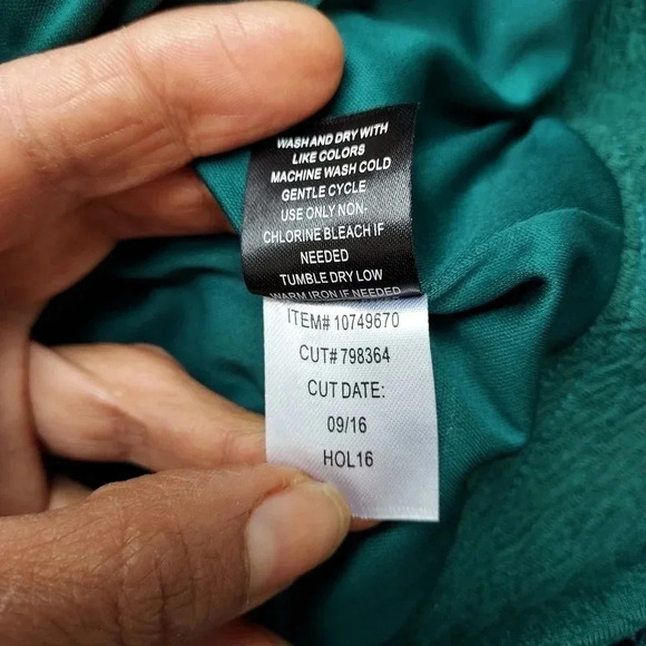 Torrid Textured Knit Moto Jacket Green Size 0 - Picture 11 of 13